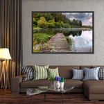 Loch Ard Boathouse Wall Art