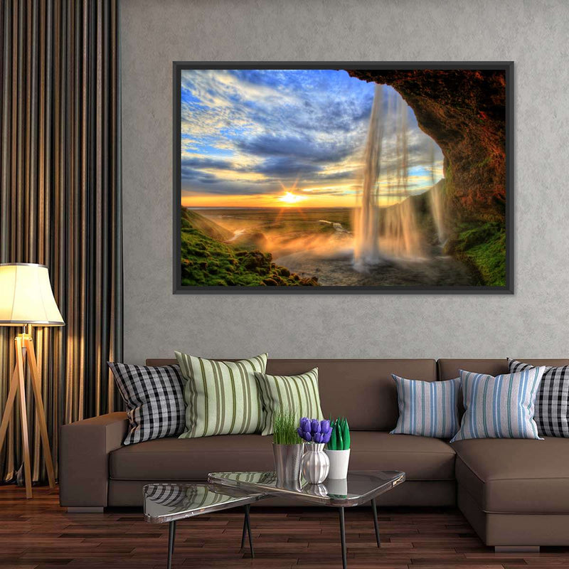 Mountain Waterfall Wall Art