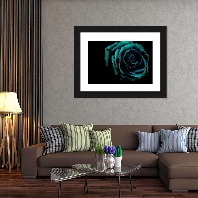 Green Flower Wall Art