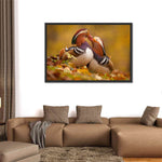 Loving Mandarin Ducks Wall Art