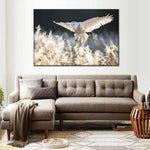 Snowy Owl Hunt Wall Art