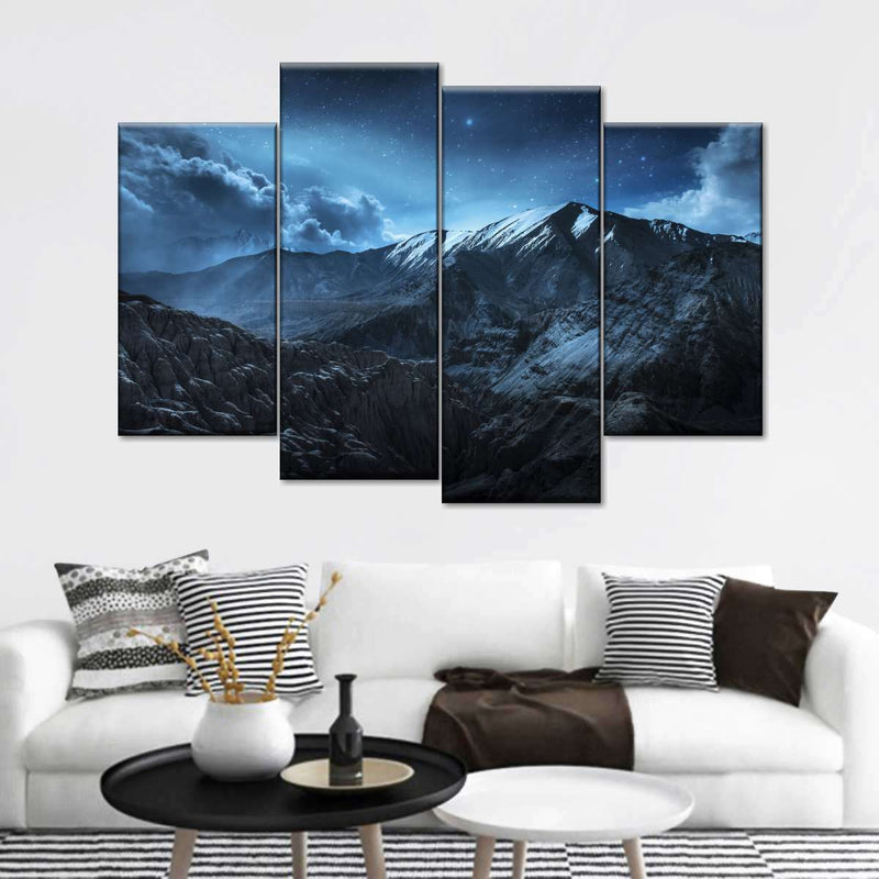 Ladakh Night Time Sky Wall Art
