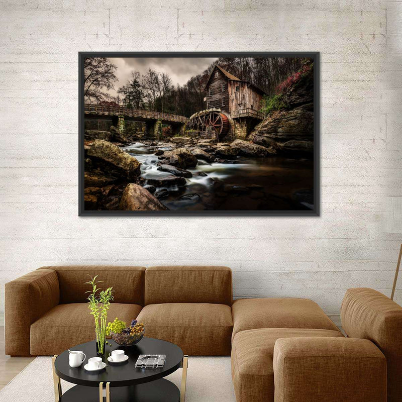 Grist Mill At Babcock Park Wall Art