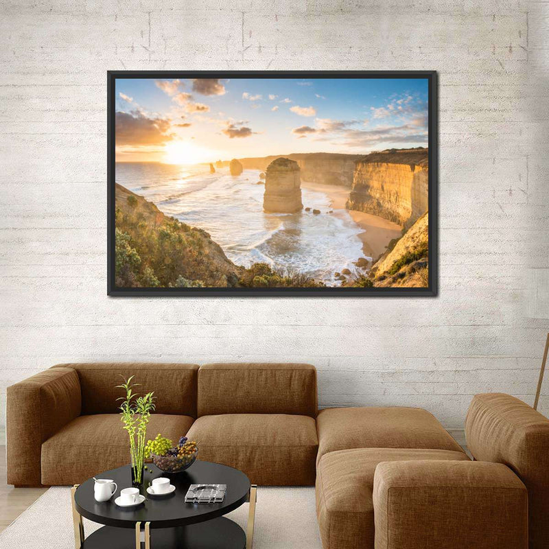 Twelve Apostles Beach Sunrise Wall Art