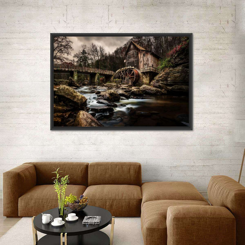 Grist Mill At Babcock Park Wall Art