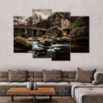 Grist Mill At Babcock Park Wall Art