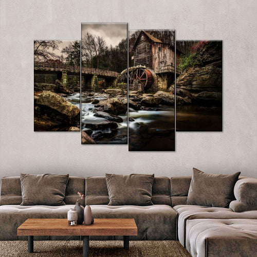 Grist Mill At Babcock Park Wall Art