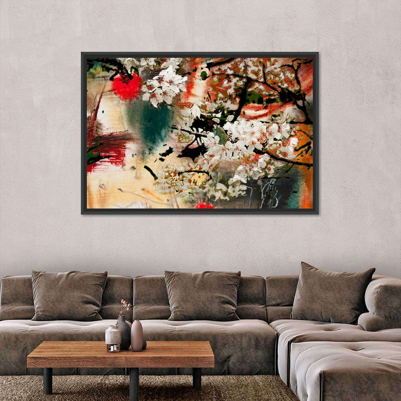 Japanese Flower Wall Art