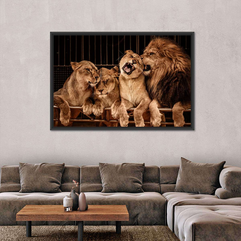 Pride Of Lions Wall Art
