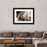 Textured Elephant Wall Art