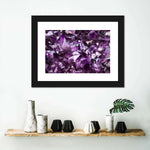 Purple Amethyst Geode Wall Art