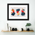 Watercolor Blotches Canvas Set Wall Art