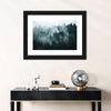 Misty Fir Forest Wall Art