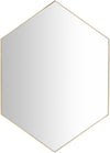 Heurne Modern Gold Wall Mirror