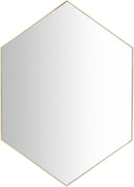 Heurne Modern Gold Wall Mirror