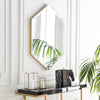 Heurne Modern Gold Wall Mirror