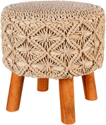 Kausala Cream Ottoman