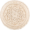 Huittinen Cream Ottoman