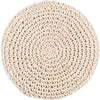 Kausala Cream Ottoman