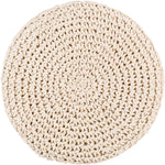 Kausala Cream Ottoman