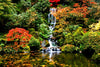 Mesmerizing Japanese Waterfall Wall Art