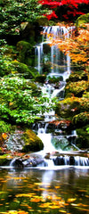 Mesmerizing Japanese Waterfall Wall Art