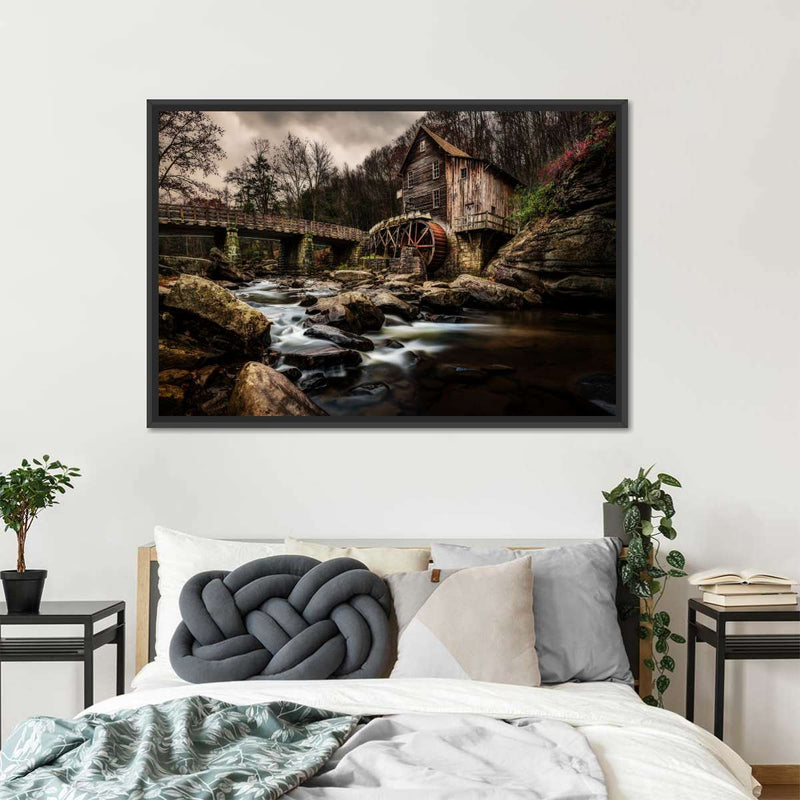 Grist Mill At Babcock Park Wall Art