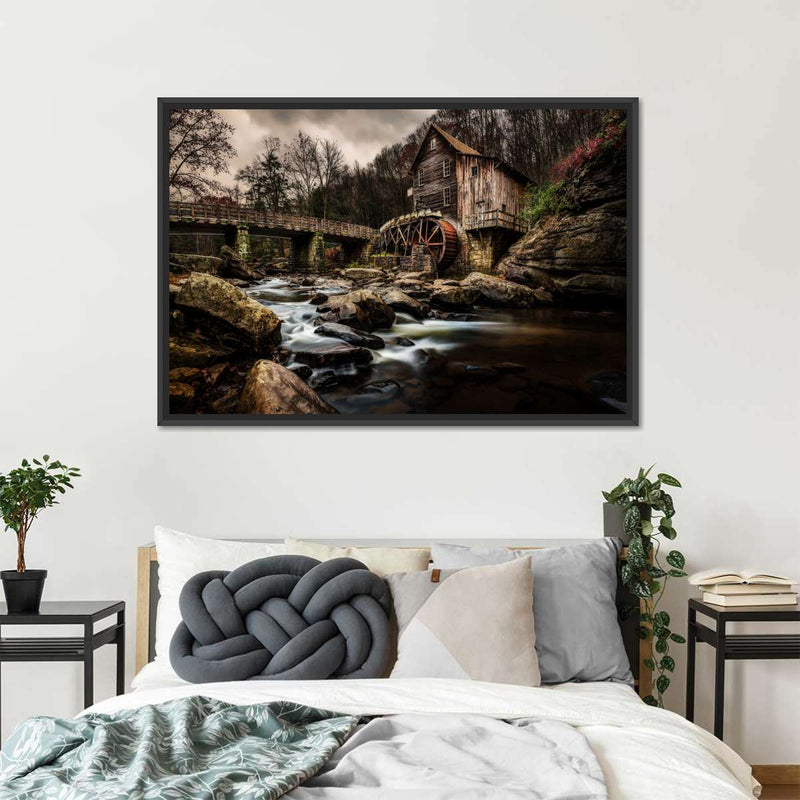 Grist Mill At Babcock Park Wall Art