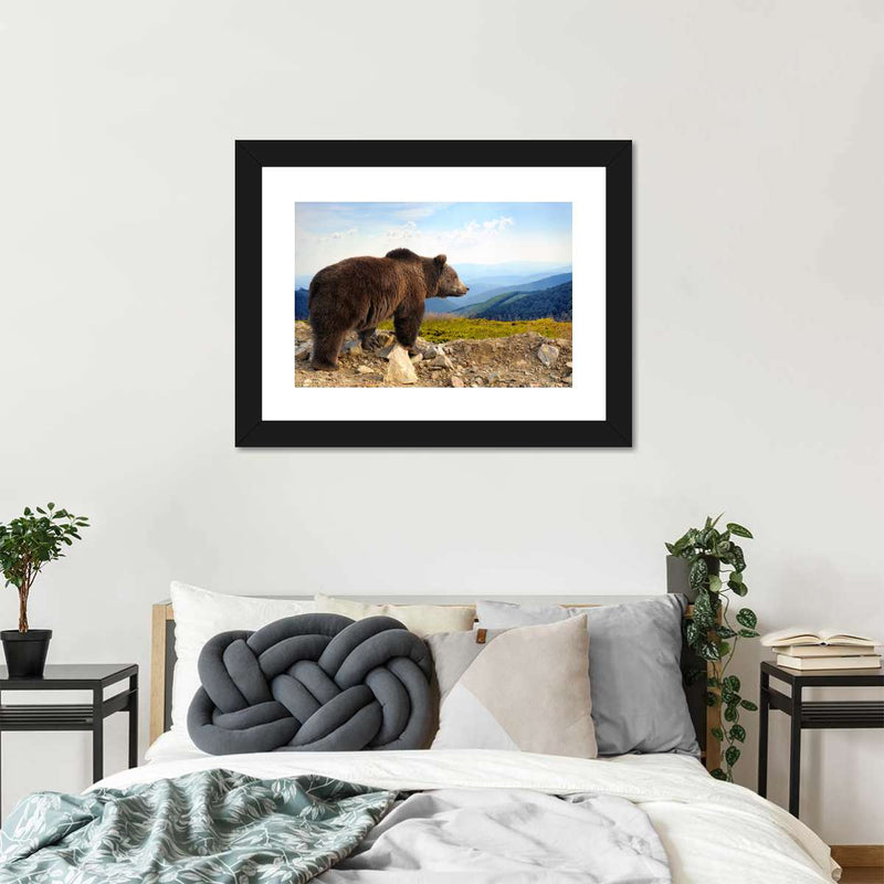 Mountain Bear Wall Art