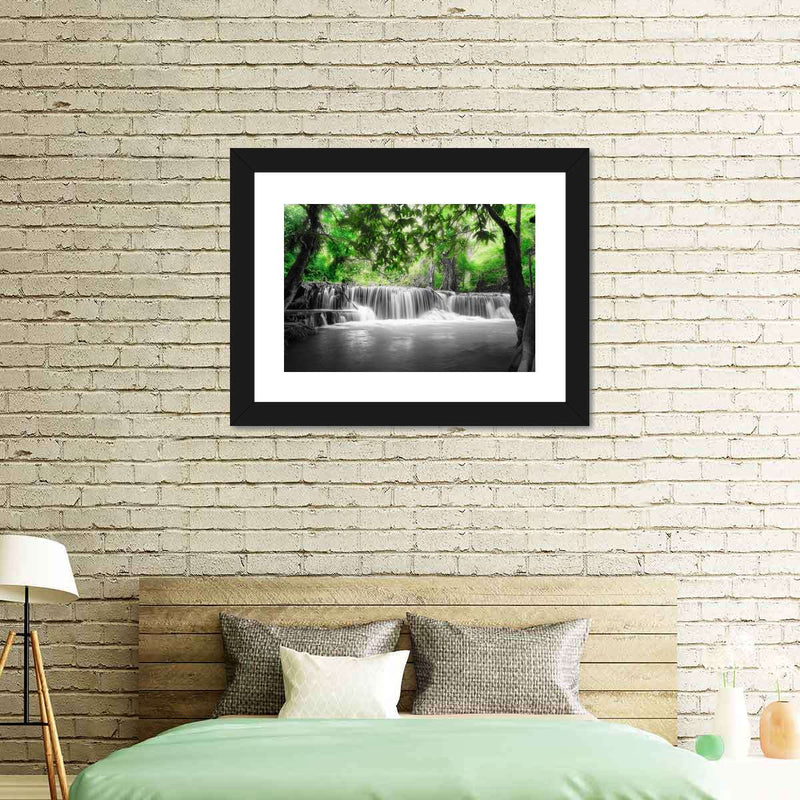 Pop Tropical Waterfall Wall Art