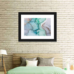 Light Ink Abstract Wall Art