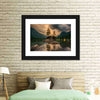 Magical Lakeside Mountain Wall Art