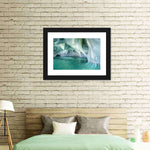 Marble Caves Carrera Lake Wall Art