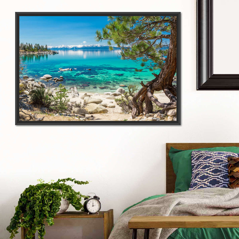 Turquoise Lake Tahoe Wall Art