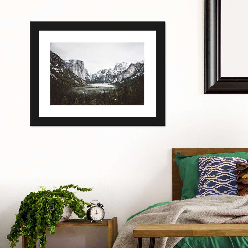 Yosemite Winter Magic Wall Art