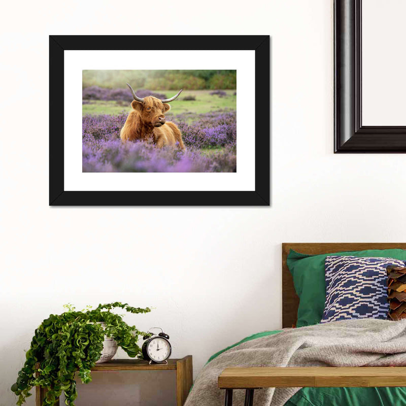 Highland Cow Paradise Wall Art