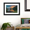 Swiftcurrent Sunset Lake Wall Art