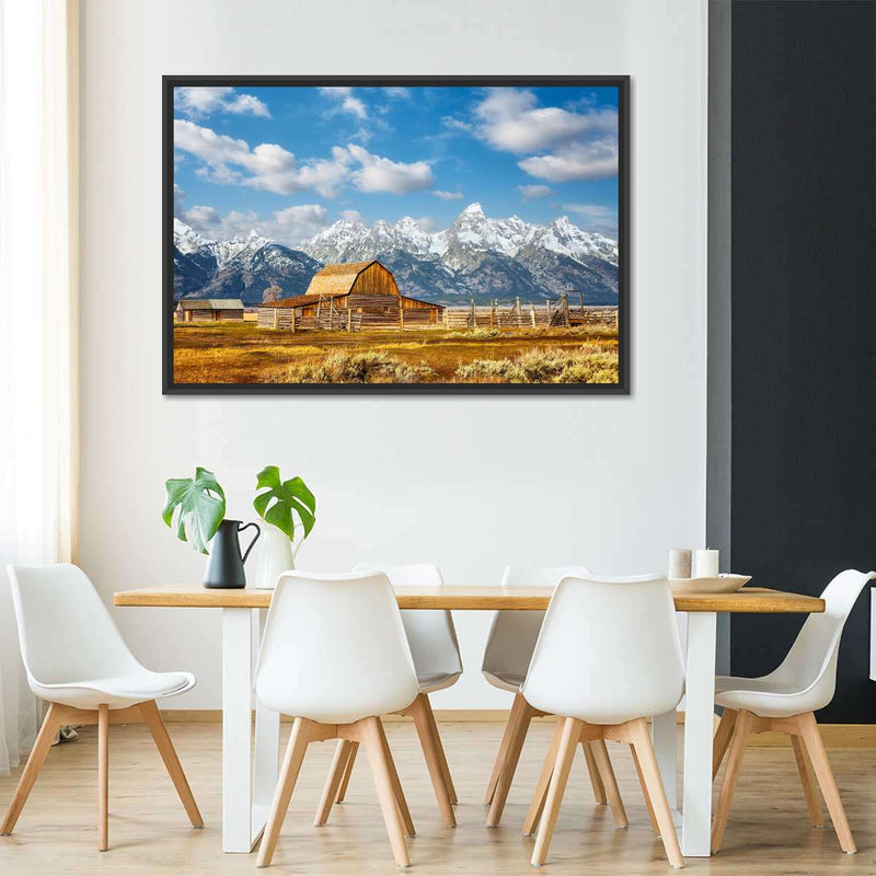 Teton Range Moulton Barn Wall Art