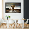 Walking Lone Elephant Wall Art