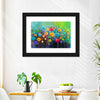 Rainbow Flowers Wall Art