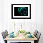 Green Flower Wall Art