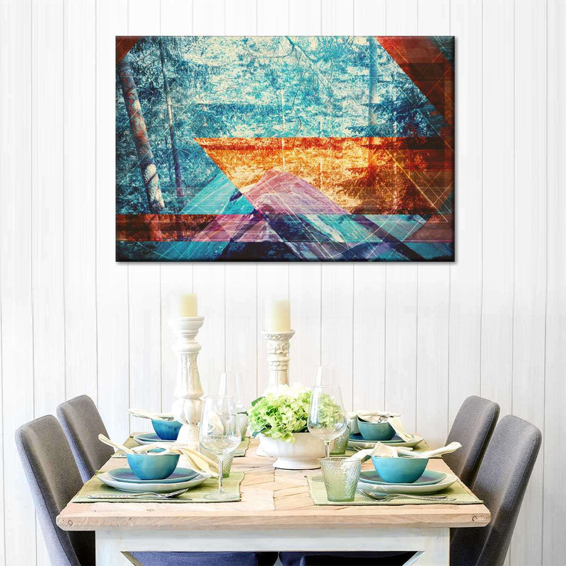 Psychedelic Forest Wall Art