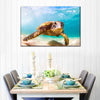 Hawaiian Turtle Wall Art