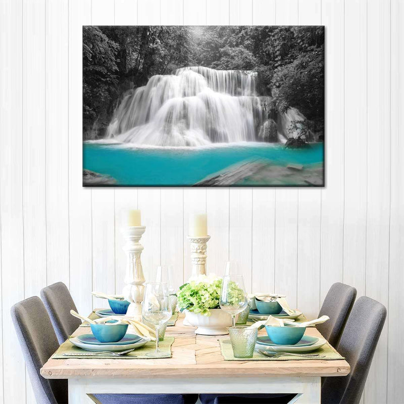 Pop Rainforest Waterfall Wall Art