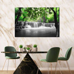 Pop Tropical Waterfall Wall Art