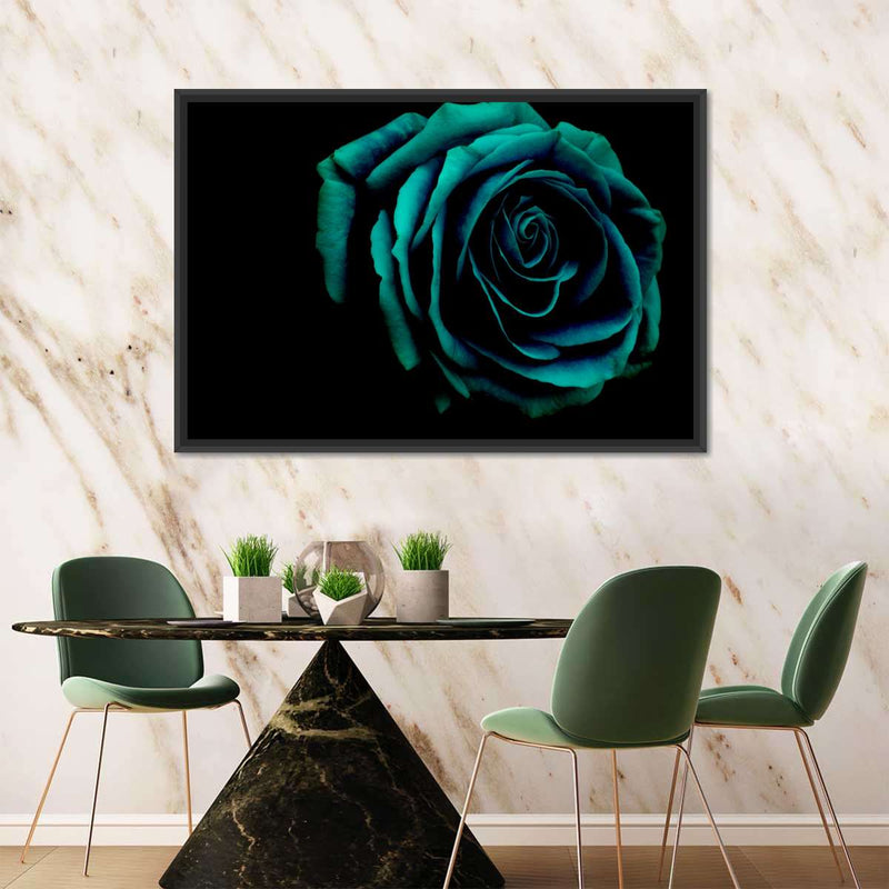 Green Flower Wall Art