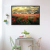 Scandinavian Poppy Field Wall Art