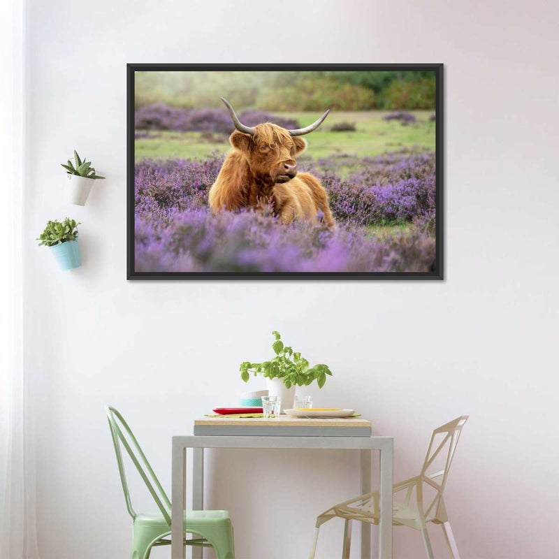 Highland Cow Paradise Wall Art