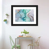 Light Ink Abstract Wall Art