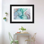 Light Ink Abstract Wall Art